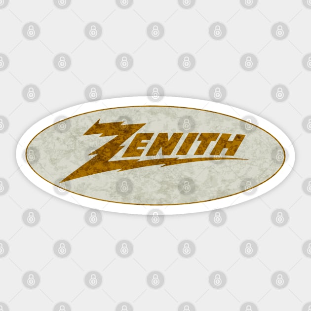 Zenith Sticker by Midcenturydave